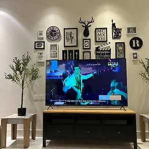 فاخرة غرفتين وصالة النرجس ١٥ شقة الرياض